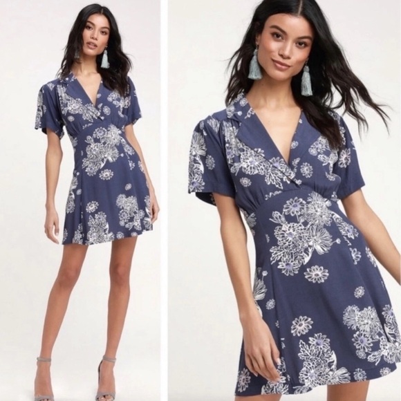 Free People Dresses & Skirts - Free People | The “Blue Hawaii" Mini Dress